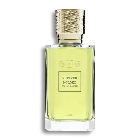 Product shot of Vetiver Moloko by Ex Nihilo