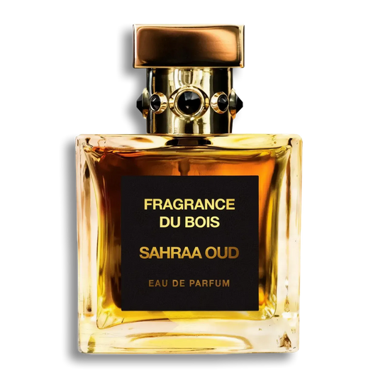 Product shot of Sahraa Oud by Fragrance Du Bois