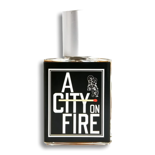 Product shot of A City on Fire by Imaginary Authors