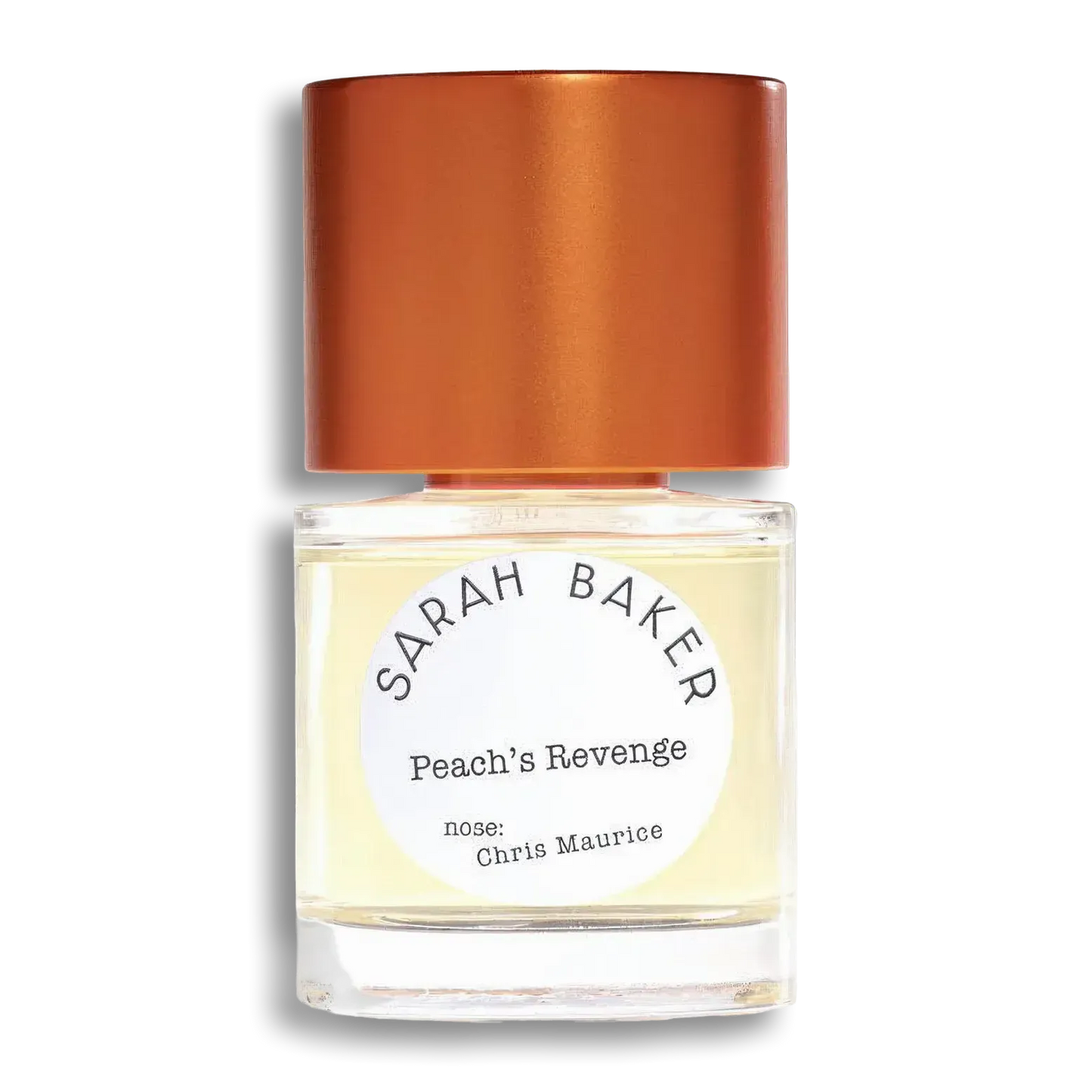 Product shot of Peach's Revenge by Sarah Baker