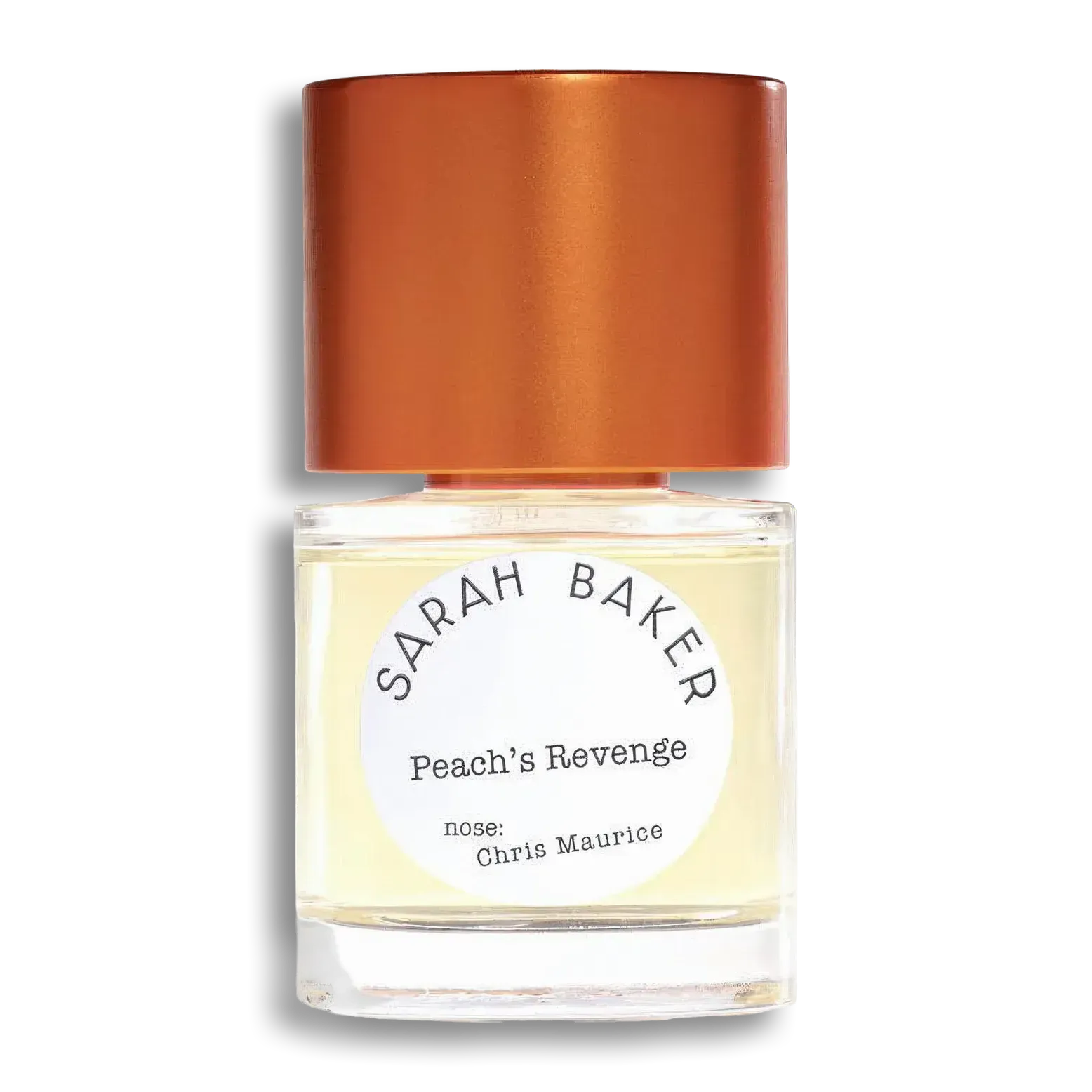 Product shot of Peach's Revenge by Sarah Baker