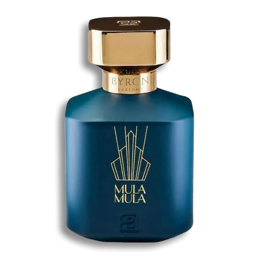 Product shot of Mula Mula Art Déco by Byron Parfums