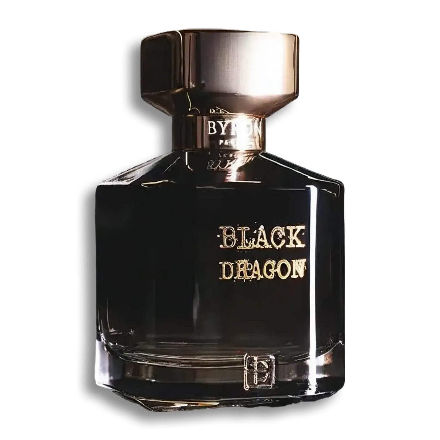 Product shot of Black Dragon by Byron Parfums