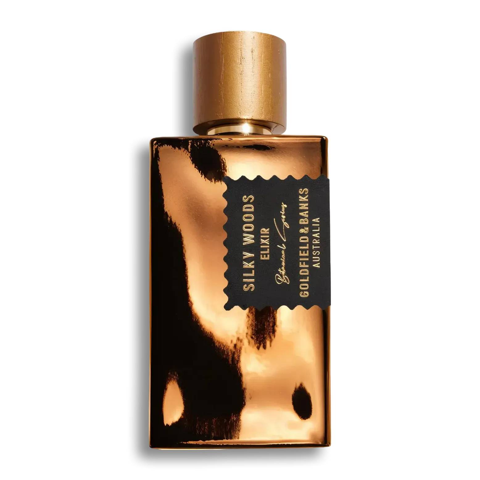Product shot of Silky Woods Elixir by Goldfield & Banks