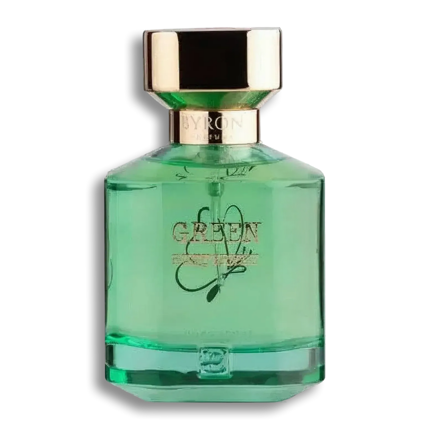 Product shot of Green Butterfly by Byron Parfums