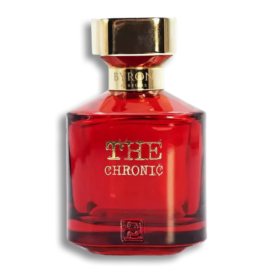 Product shot of The Chronic Rouge Extrême by Byron Parfums