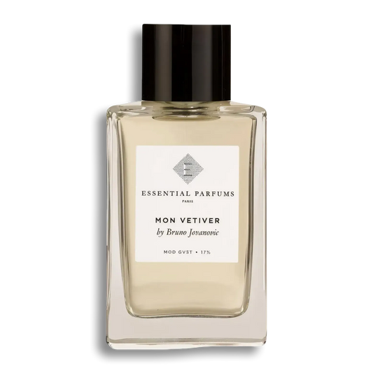 Product shot of Mon Vetiver by Essential Parfums