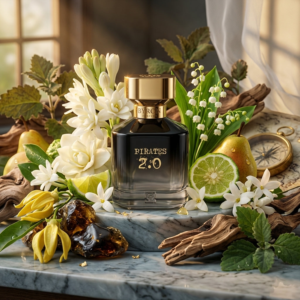 Atmospheric scene of Pirates 2.0 by Byron Parfums
