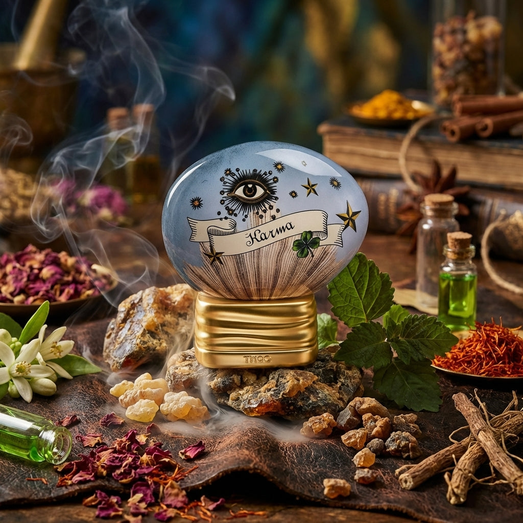 Atmospheric scene of Dear Karma by THoO