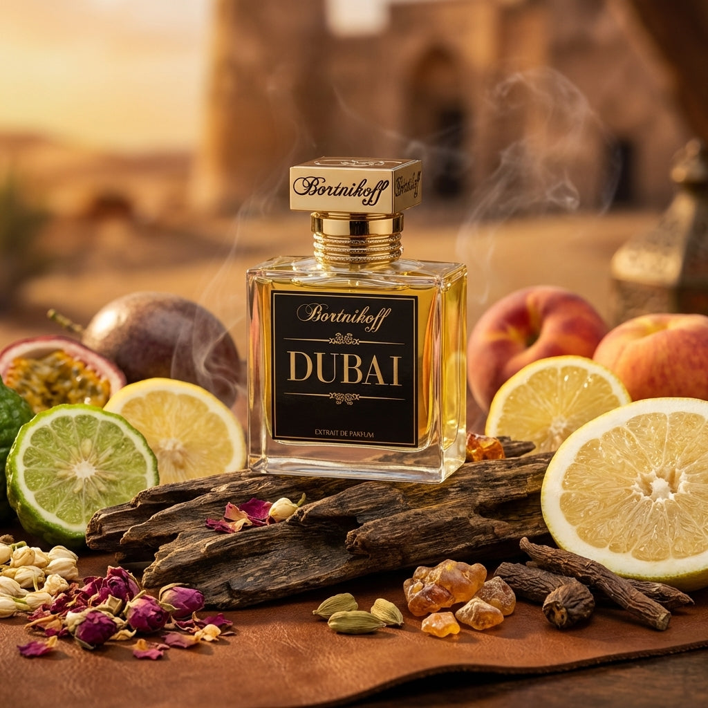 Atmospheric scene of Dubai by Bortnikoff