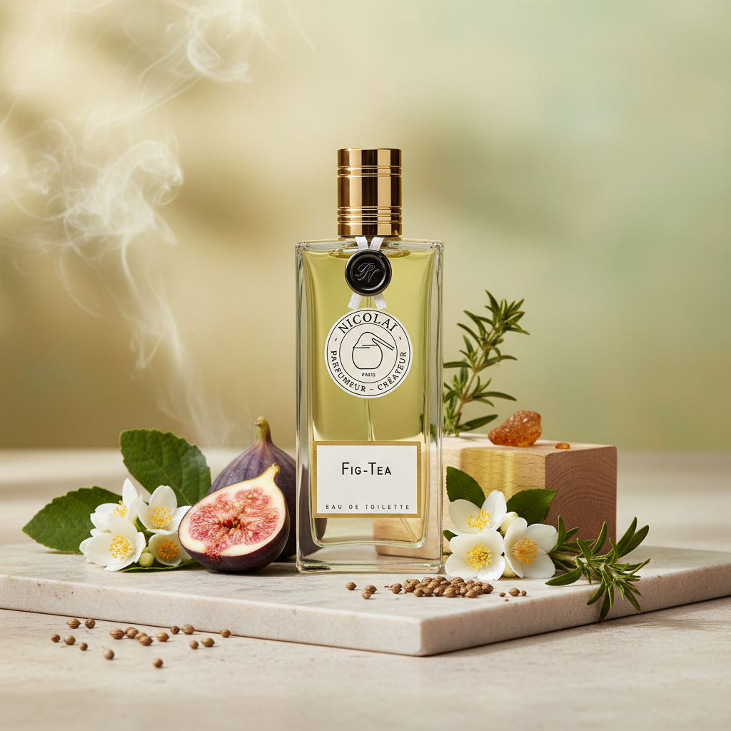 Atmospheric scene of Fig-Tea by Nicolaï