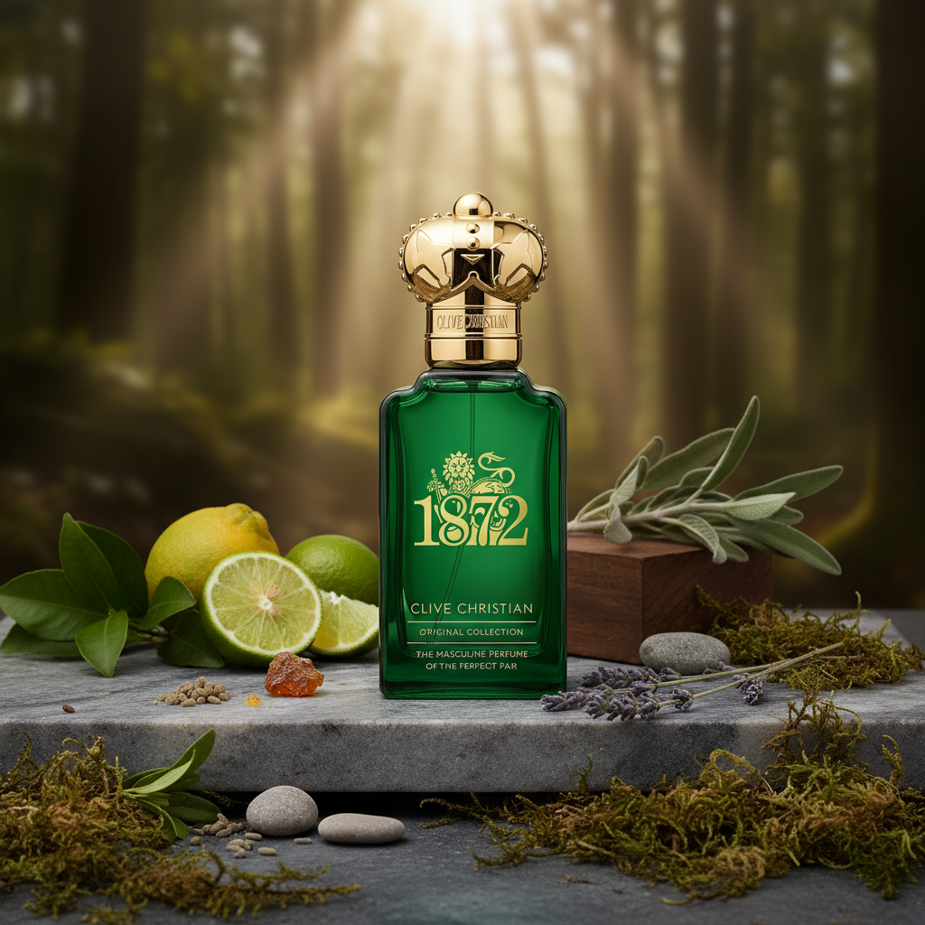 Atmospheric scene of 1872 for Men by Clive Christian