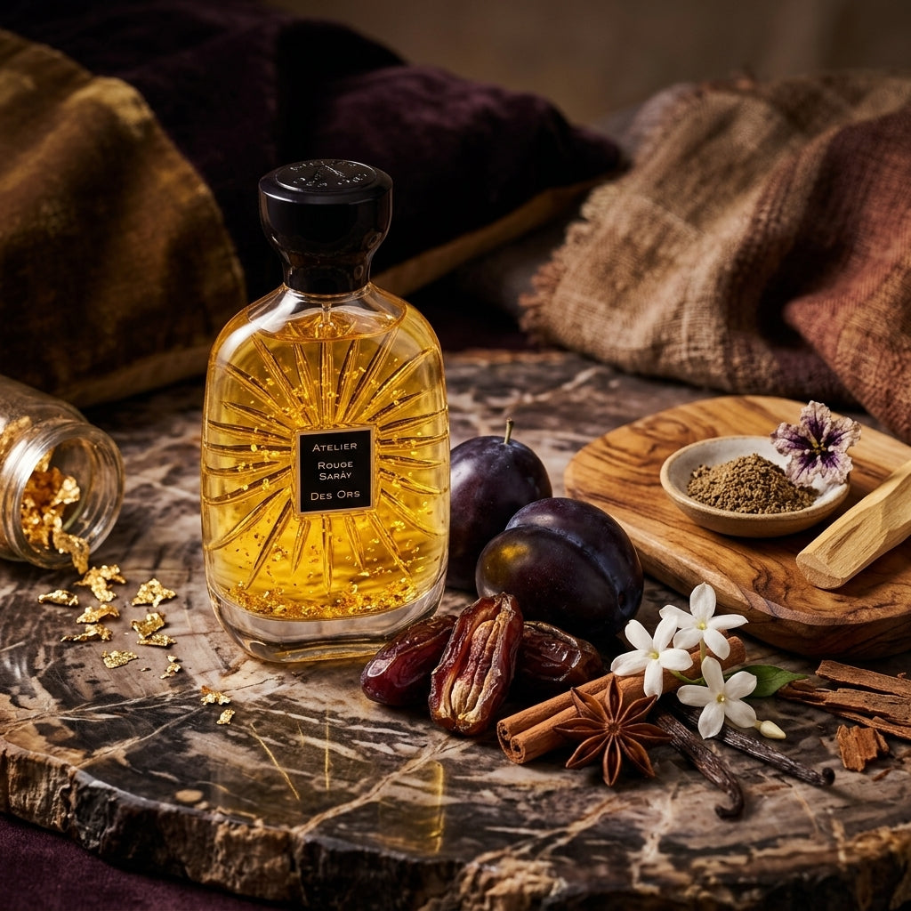 Atmospheric scene of Rouge Saray by Atelier des Ors