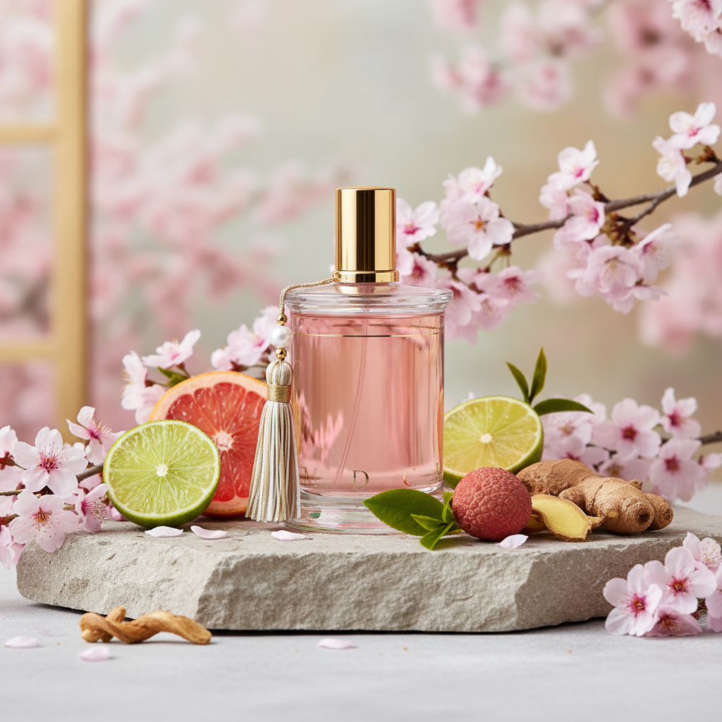 Atmospheric scene of Cio Cio San by Parfums MDCI