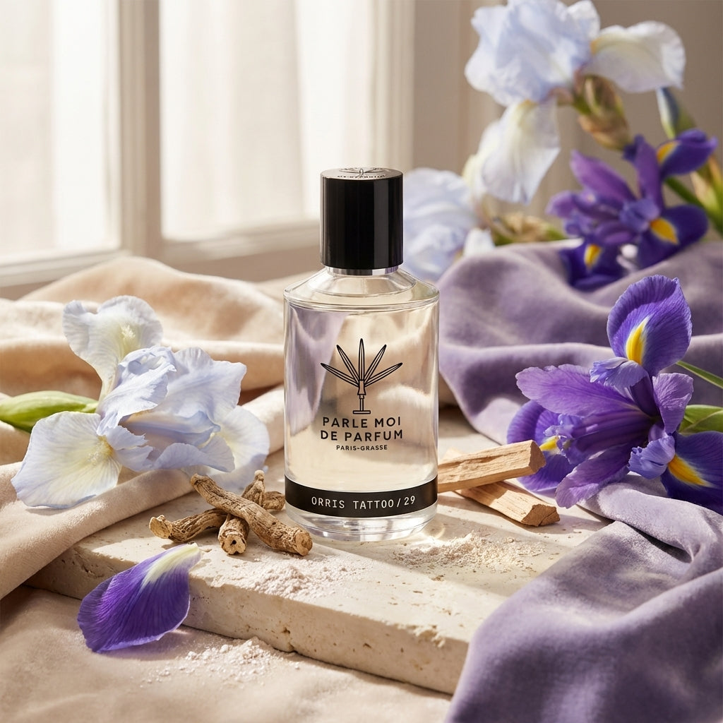 Atmospheric scene of Orris Tattoo/29 by Parle Moi de Parfum