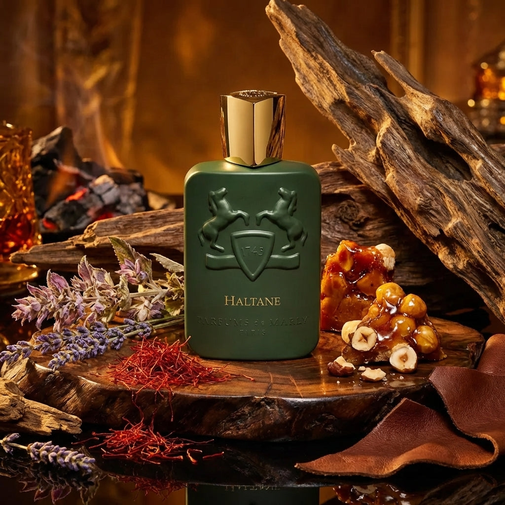 Atmospheric scene of Haltane by Parfums de Marly