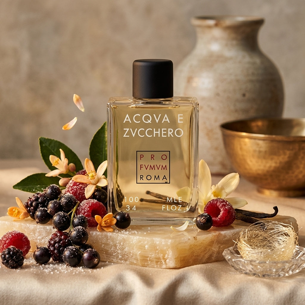Atmospheric scene of Acqua e Zucchero by Profumum Roma
