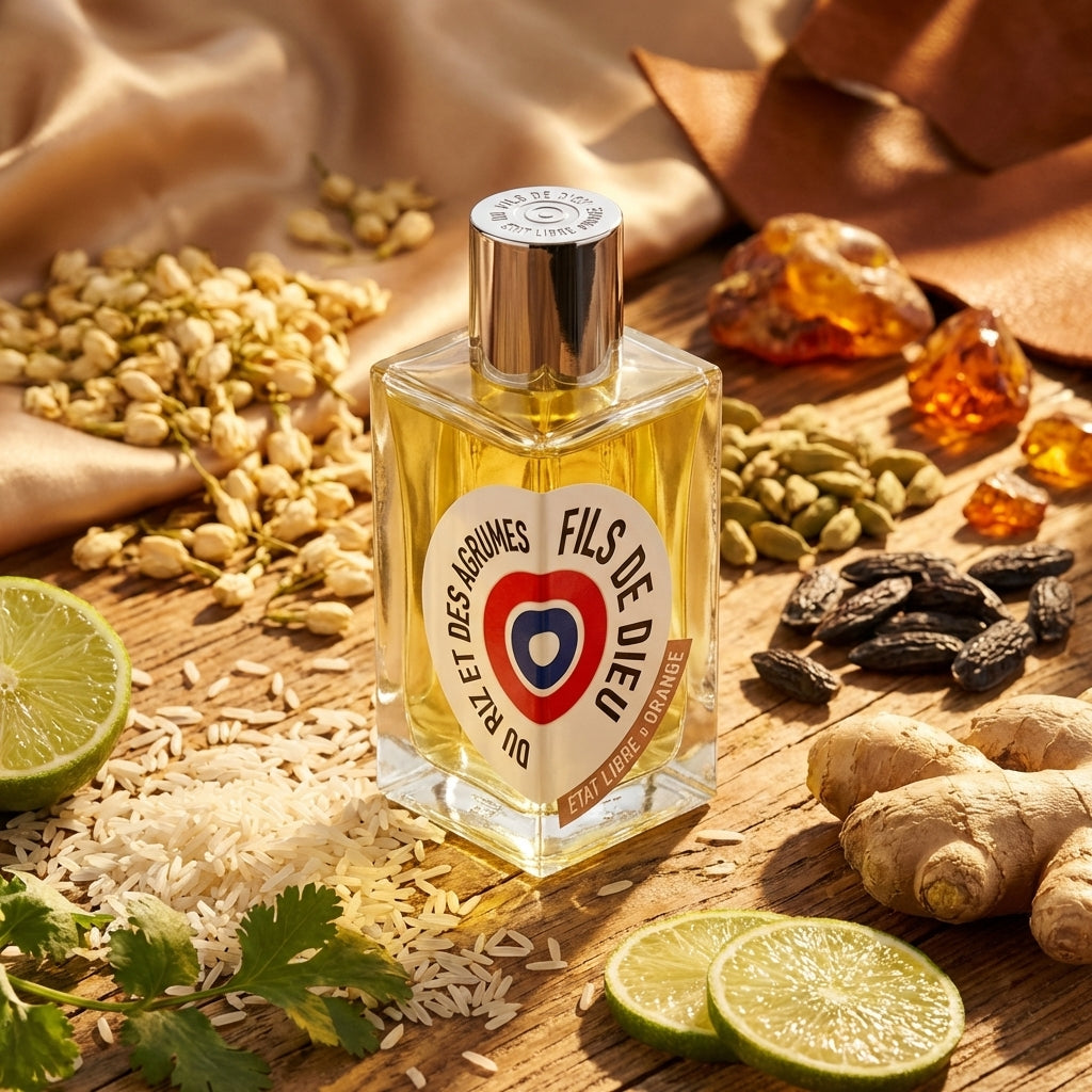 Atmospheric scene of Fils de Dieu du Riz et des Agrumes by Etat Libre D'Orange