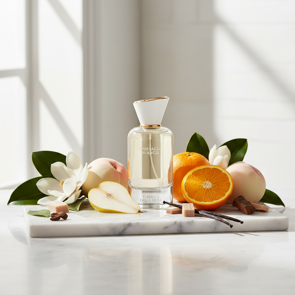 Atmospheric scene of Cristallo Bianco by Fabbrica Della Musa