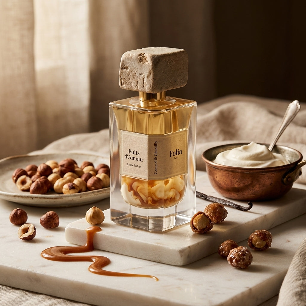 Atmospheric scene of Puits d'Amour by Folia Paris