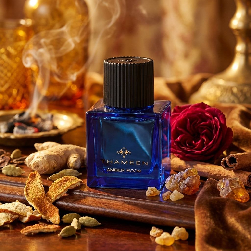 Atmospheric scene of Amber Room by Thameen