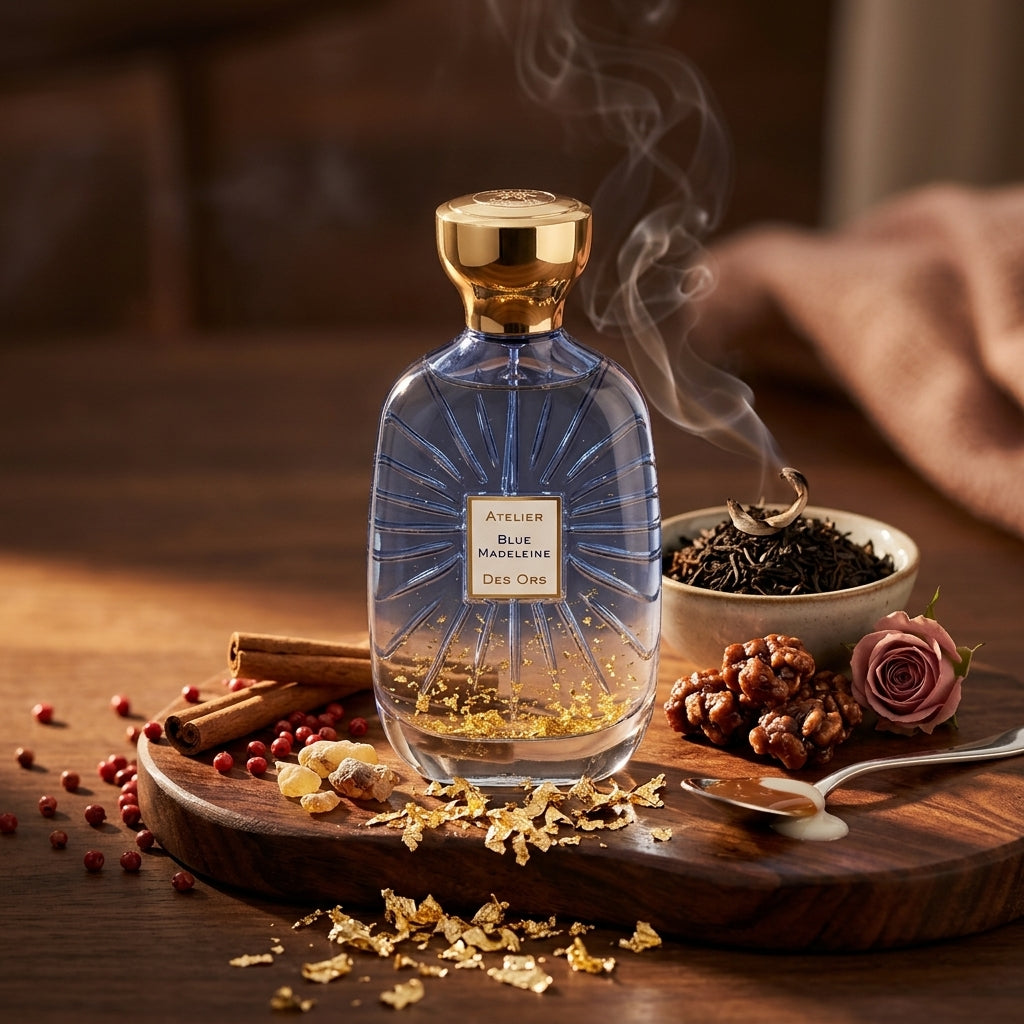 Atmospheric scene of Blue Madeleine by Atelier des Ors