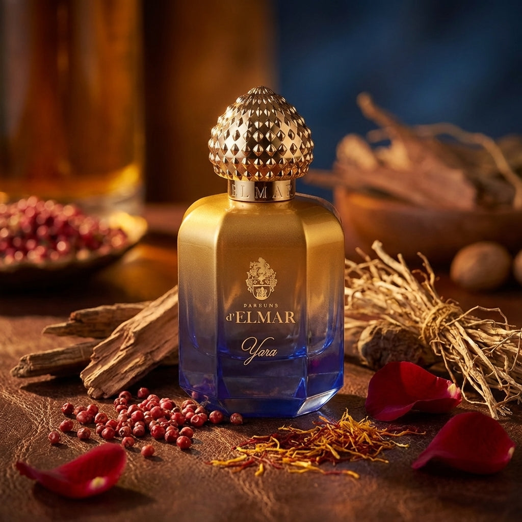 Atmospheric scene of Yara by Parfums D'Elmar