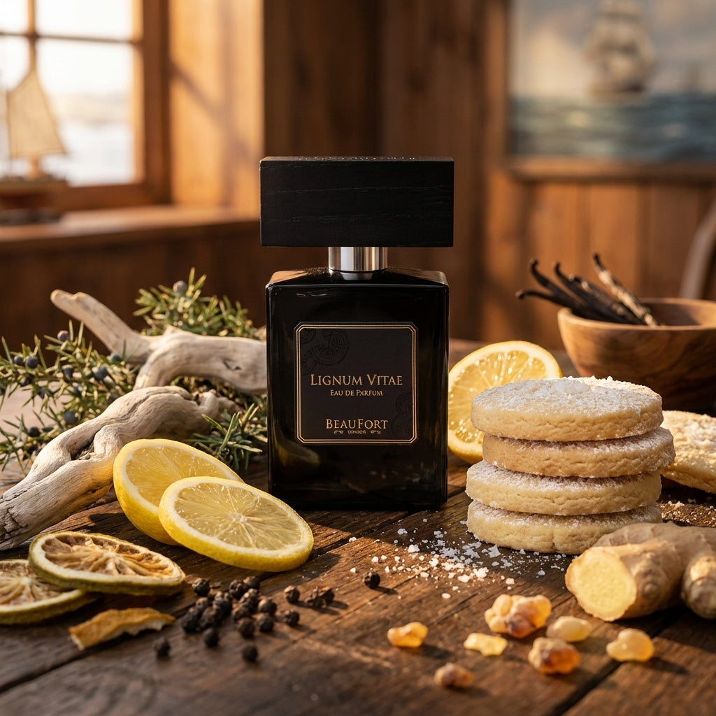Atmospheric scene of Lignum Vitae by Beaufort London