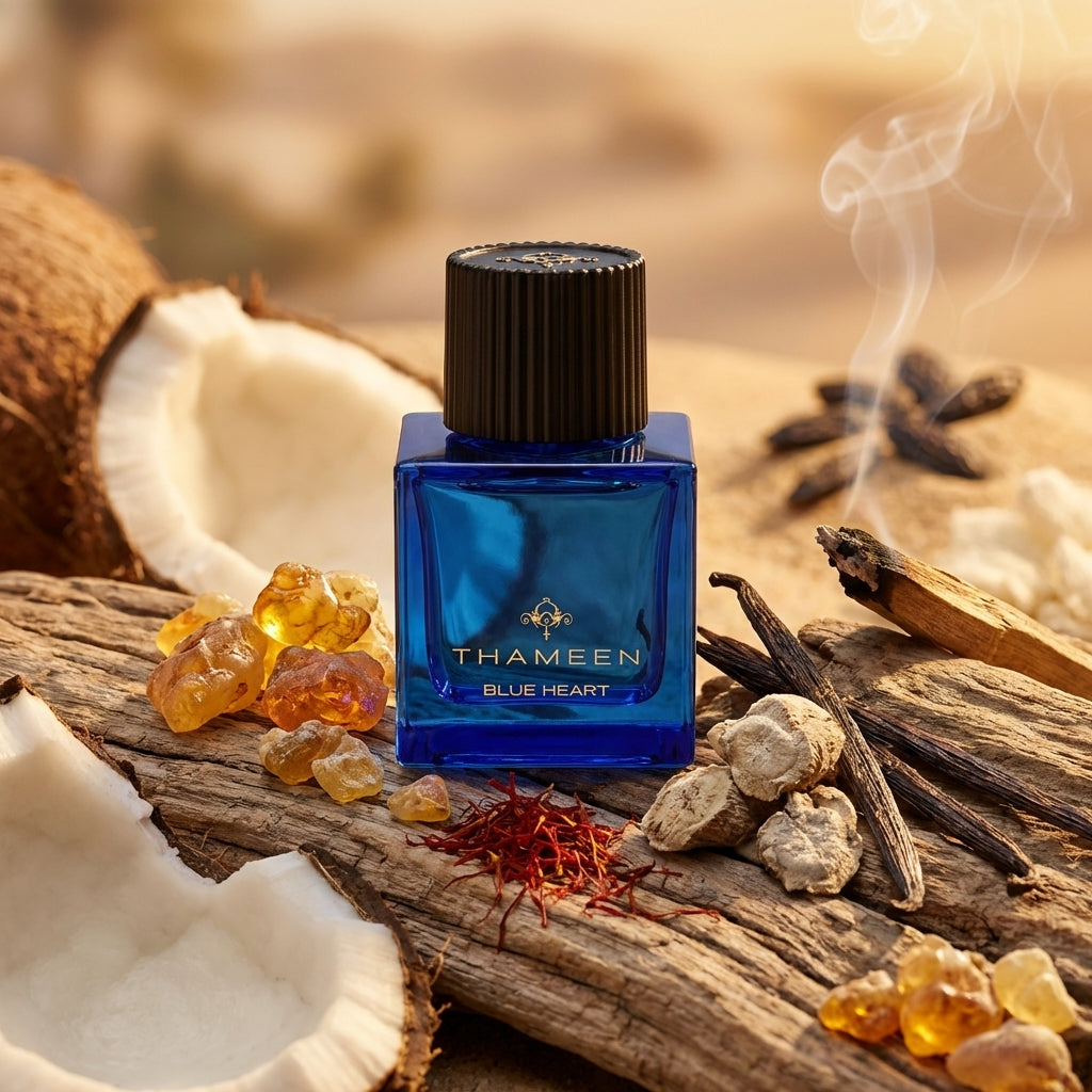 Atmospheric scene of Blue Heart by Thameen