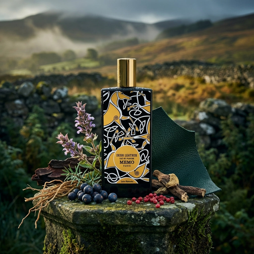 Atmospheric scene of Irish Leather by Memo Paris