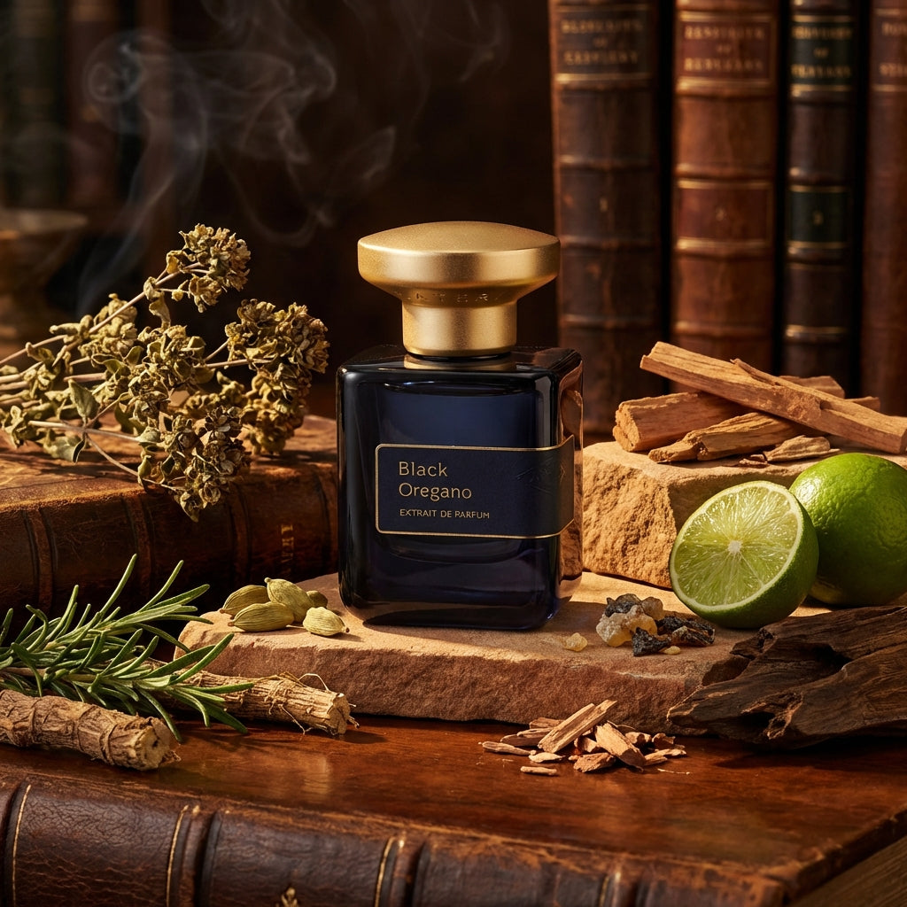 Atmospheric scene of Black Oregano by Atelier Materi