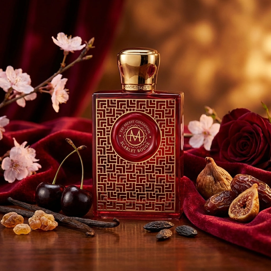 Atmospheric scene of Scarlet Rouge by Moresque