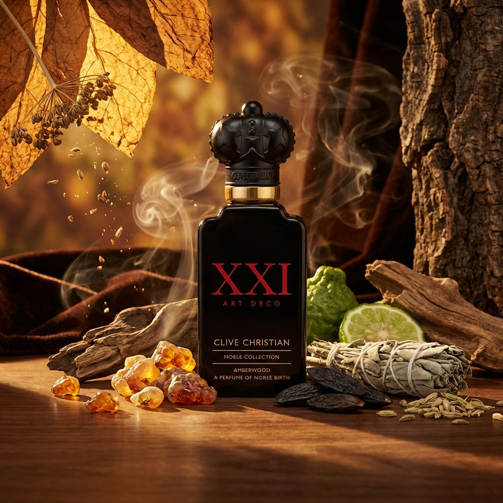 Atmospheric scene of XXI: Art Deco - Amberwood by Clive Christian