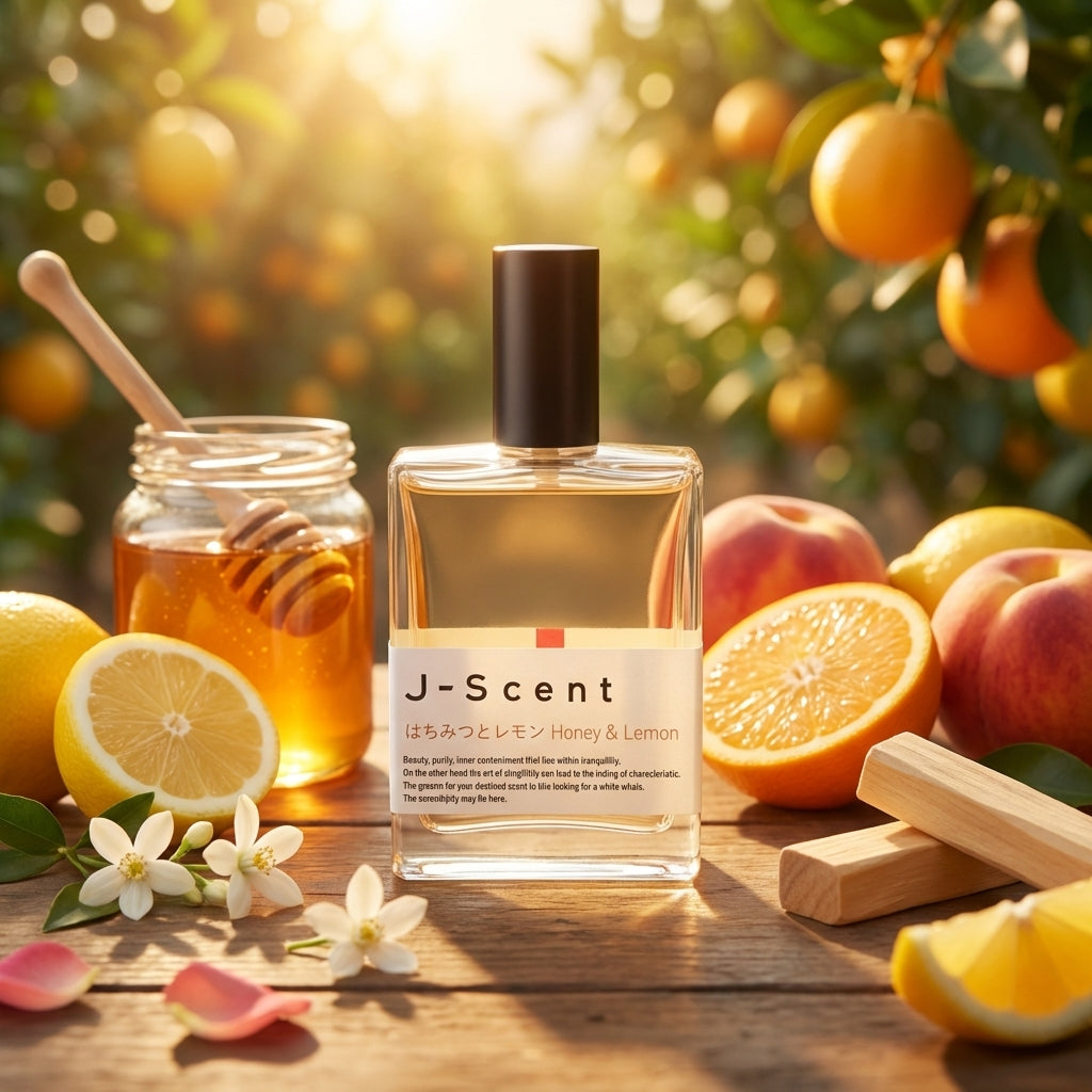 Atmospheric scene of Honey & Lemon by J-Scent