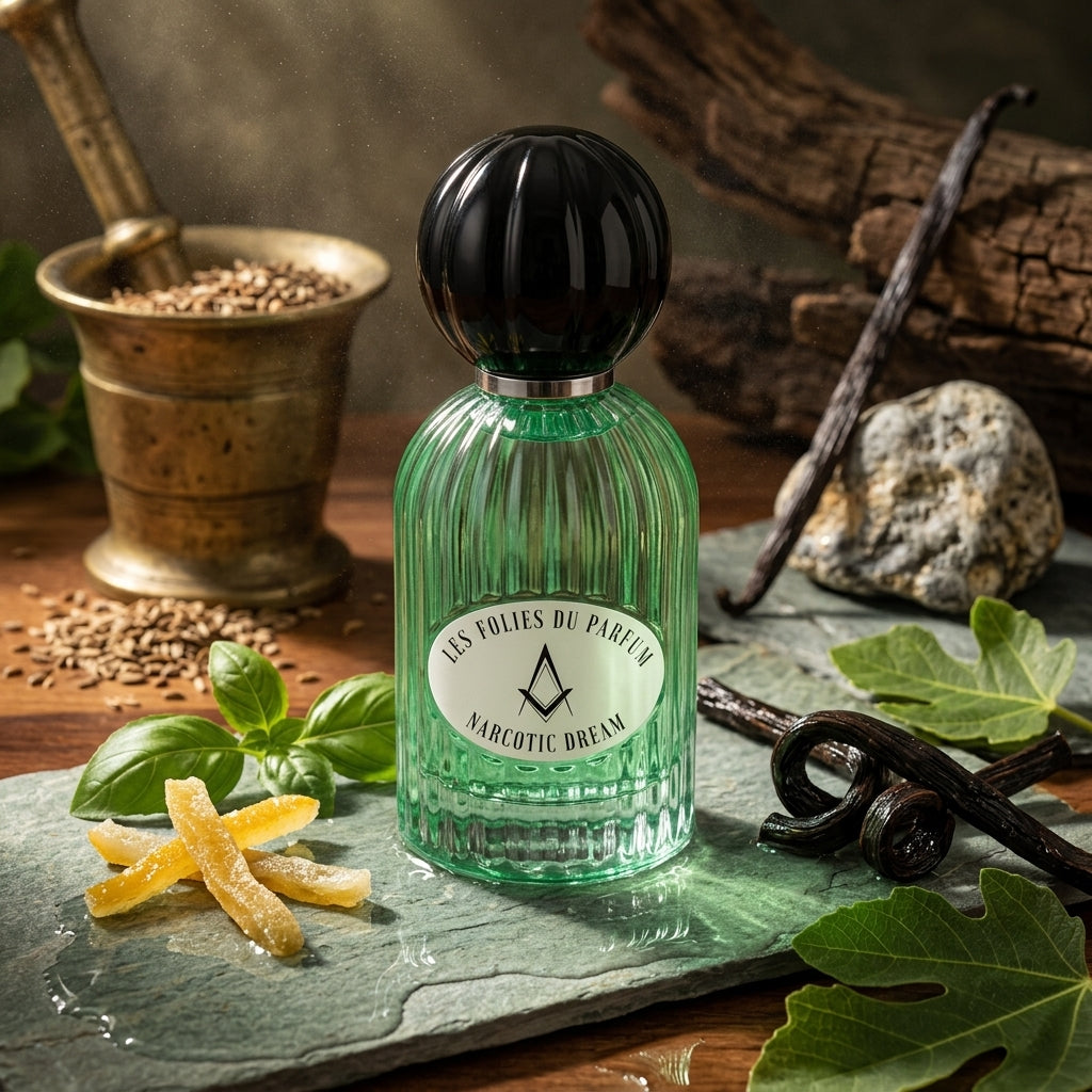 Atmospheric scene of Narcotic Dream by Les Folies Du Parfum
