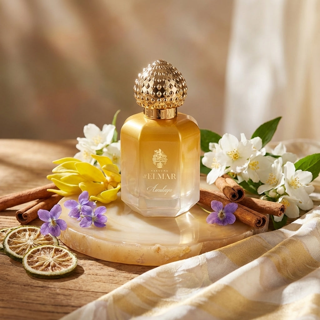 Atmospheric scene of Amalaya by Parfums D'Elmar