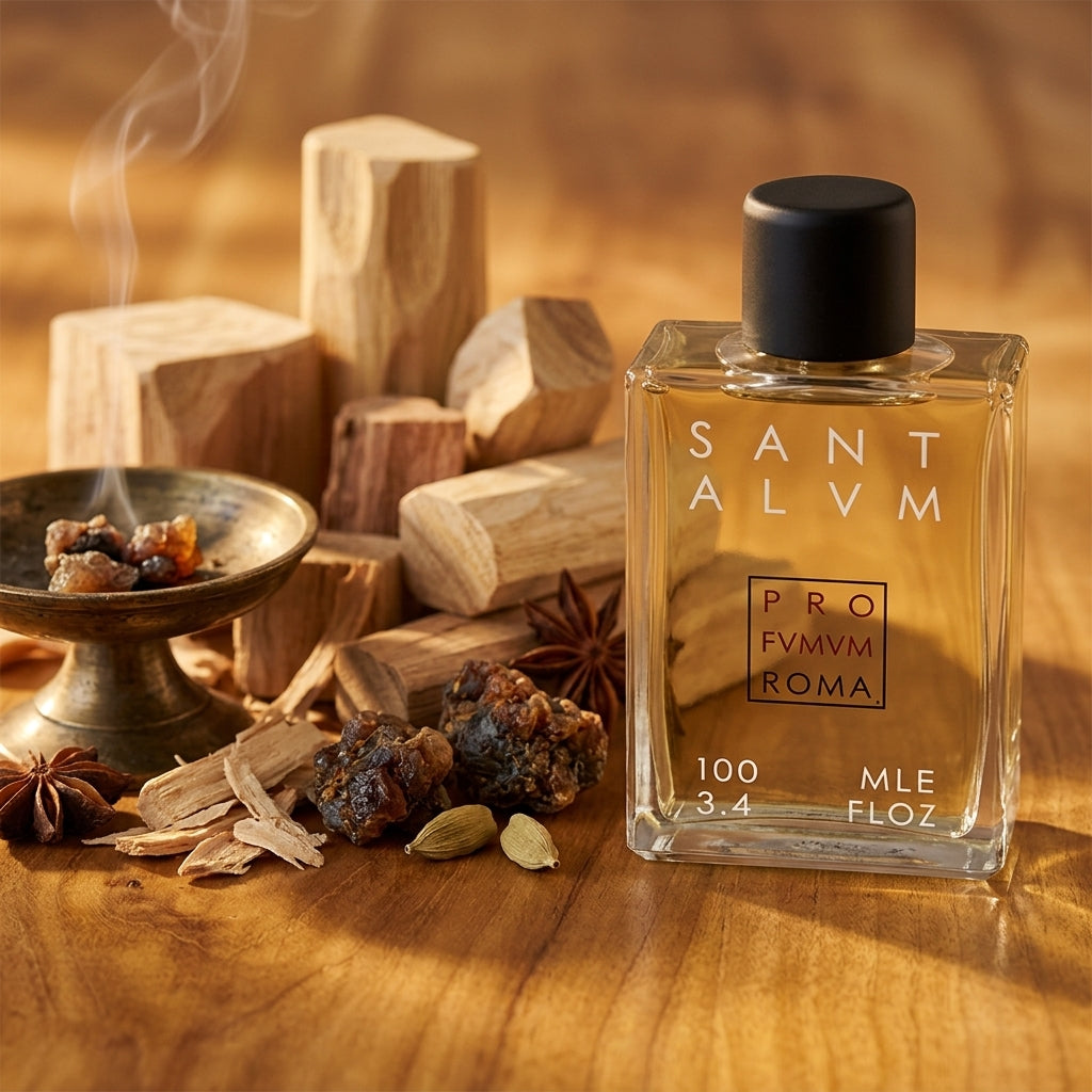 Atmospheric scene of Santalum by Profumum Roma