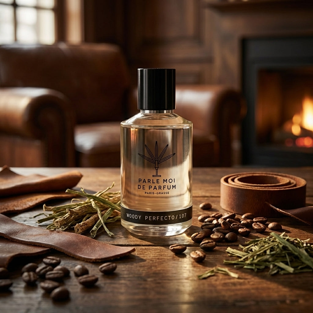 Atmospheric scene of Woody Perfecto/107 by Parle Moi de Parfum