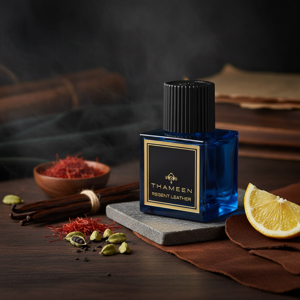 Atmospheric scene of Regent Leather by Thameen