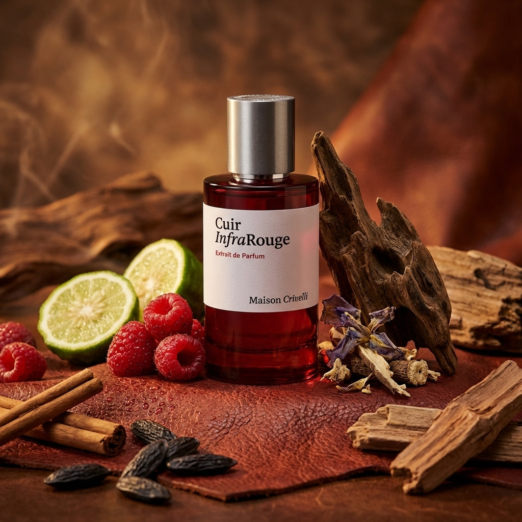 Atmospheric scene of Cuir Infrarouge by Maison Crivelli