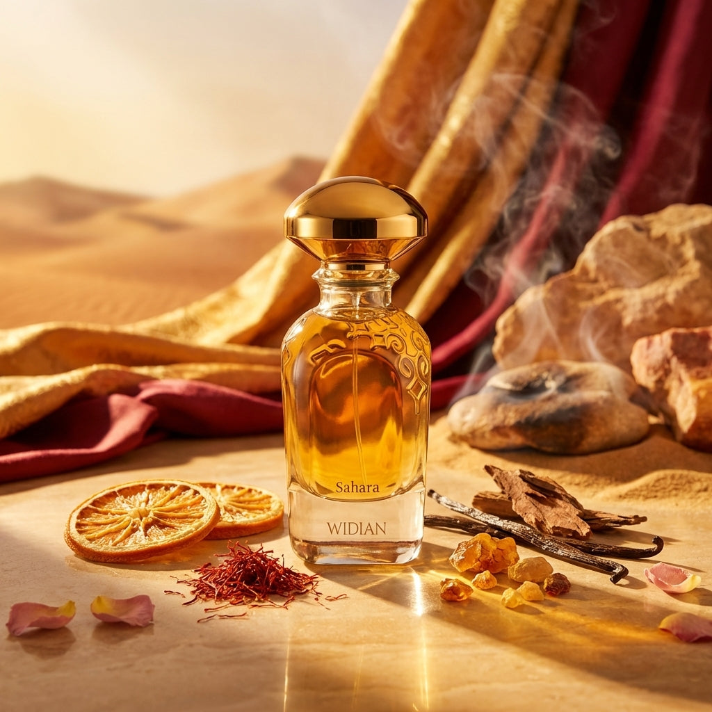 Atmospheric scene of Sahara by Widian
