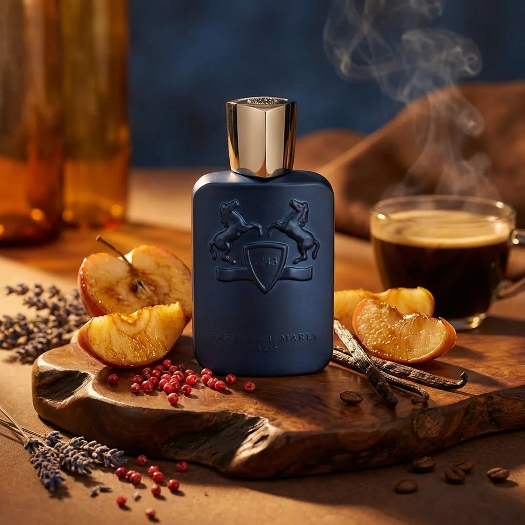 Atmospheric scene of Layton by Parfums de Marly