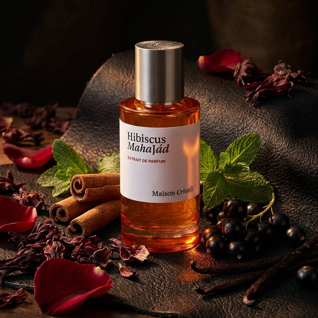 Atmospheric scene of Hibiscus Mahajad by Maison Crivelli