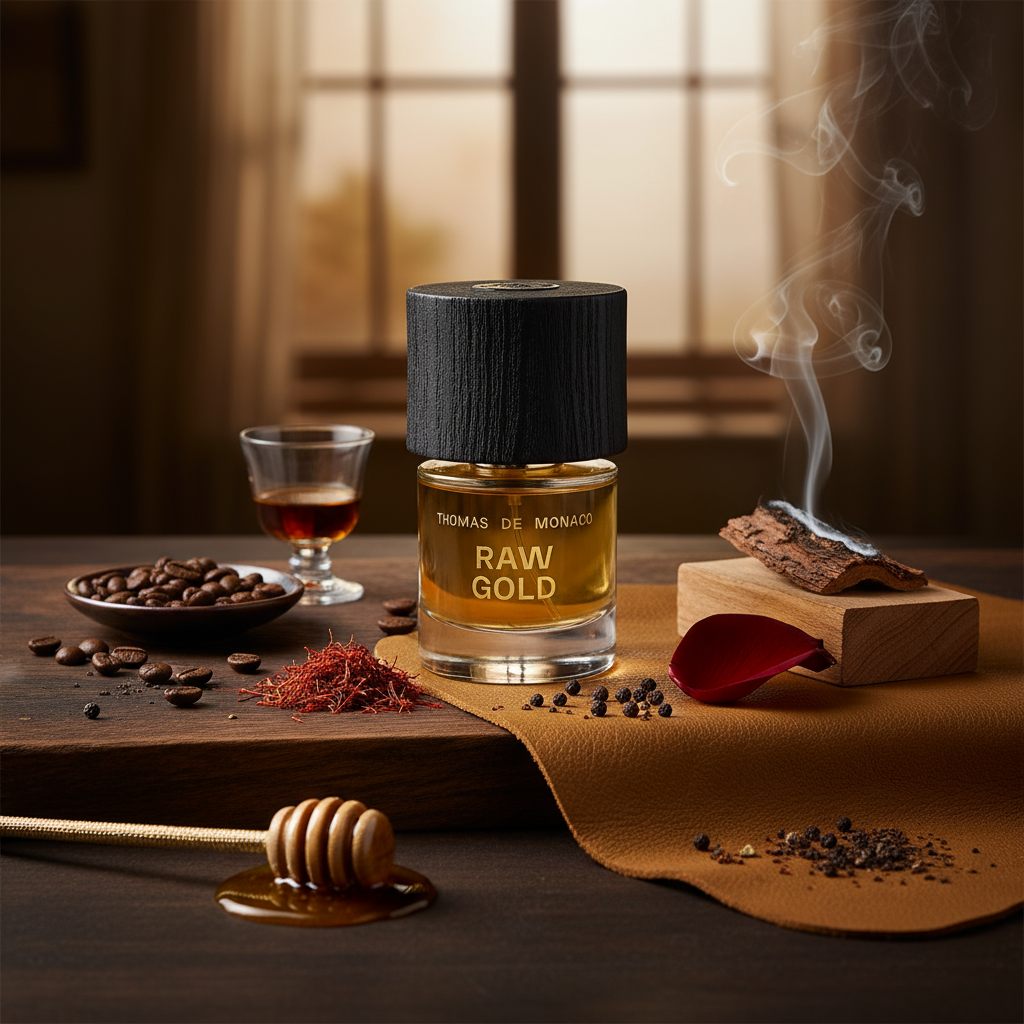 Atmospheric scene of Raw Gold by Thomas De Monaco