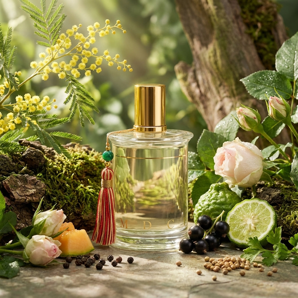 Atmospheric scene of Un Cœur en Mai by Parfums MDCI
