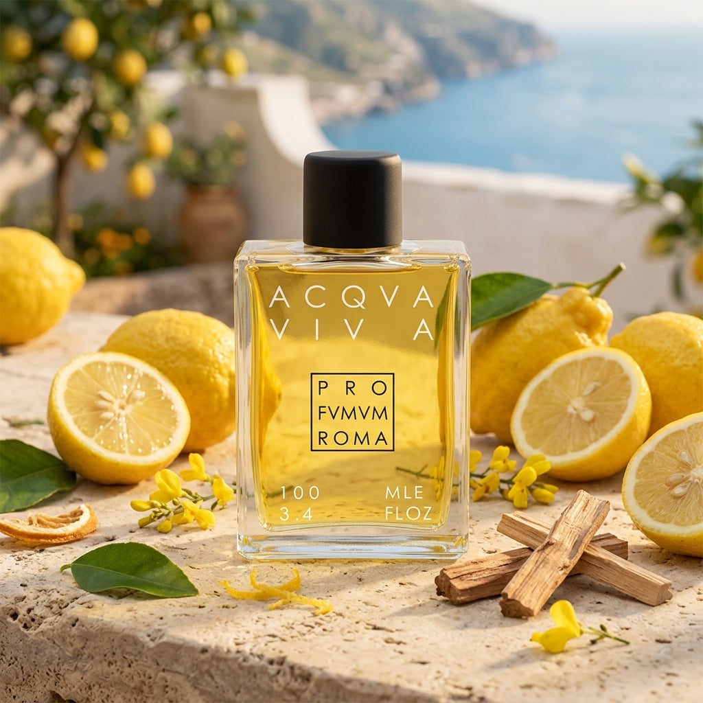 Atmospheric scene of Acqua Viva by Profumum Roma