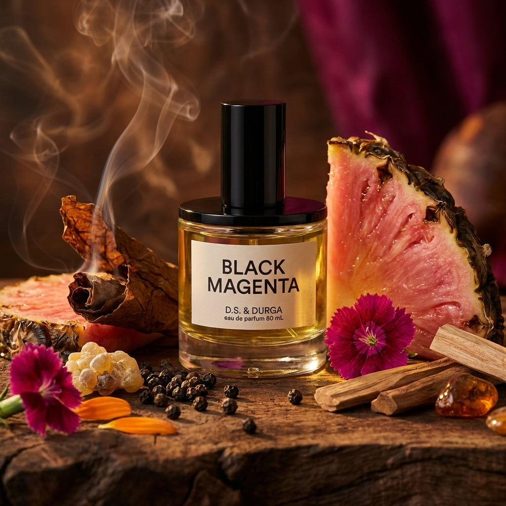 Atmospheric scene of Black Magenta by D.S. & Durga