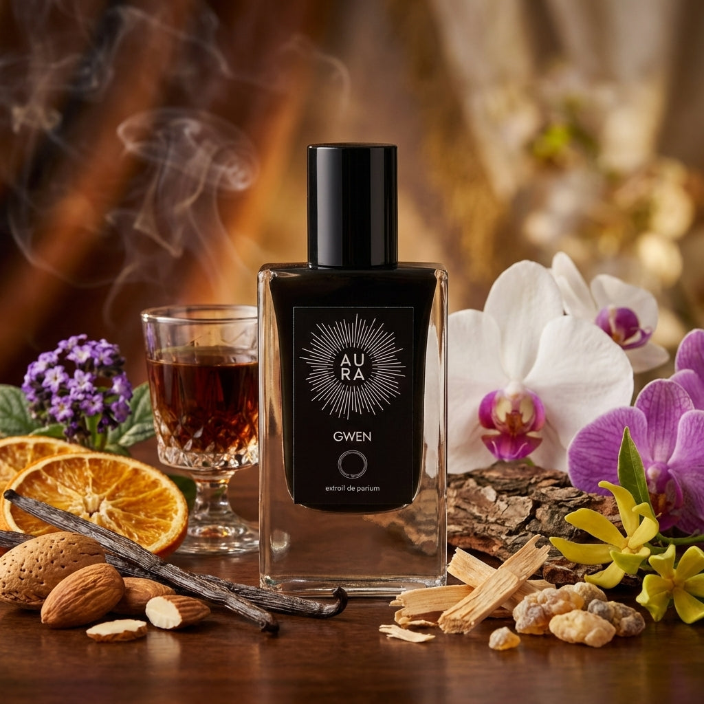 Atmospheric scene of Gwen by Aura Perfume