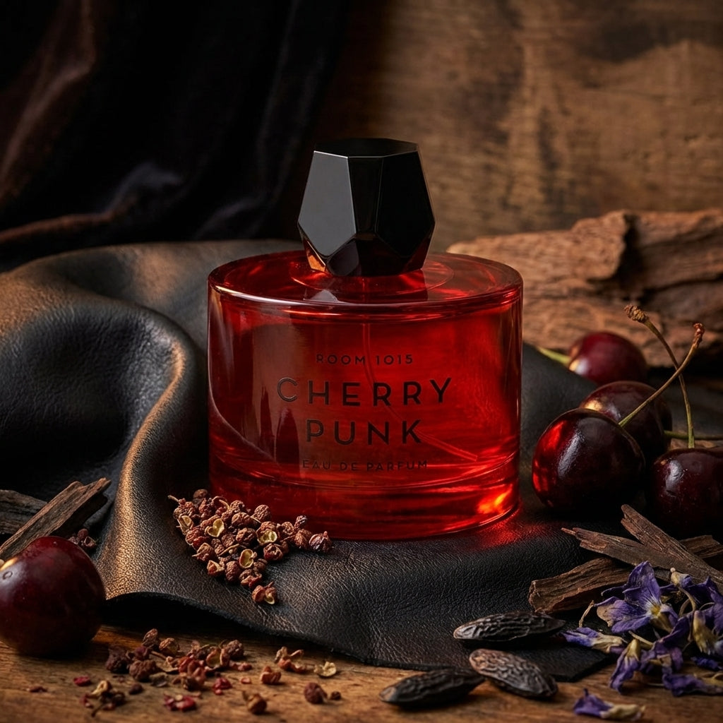 Atmospheric scene of Cherry Punk by Room 1015
