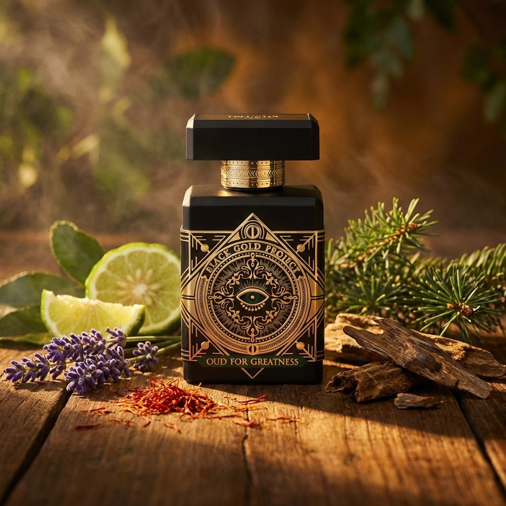Atmospheric scene of Oud for Greatness NEO by Initio